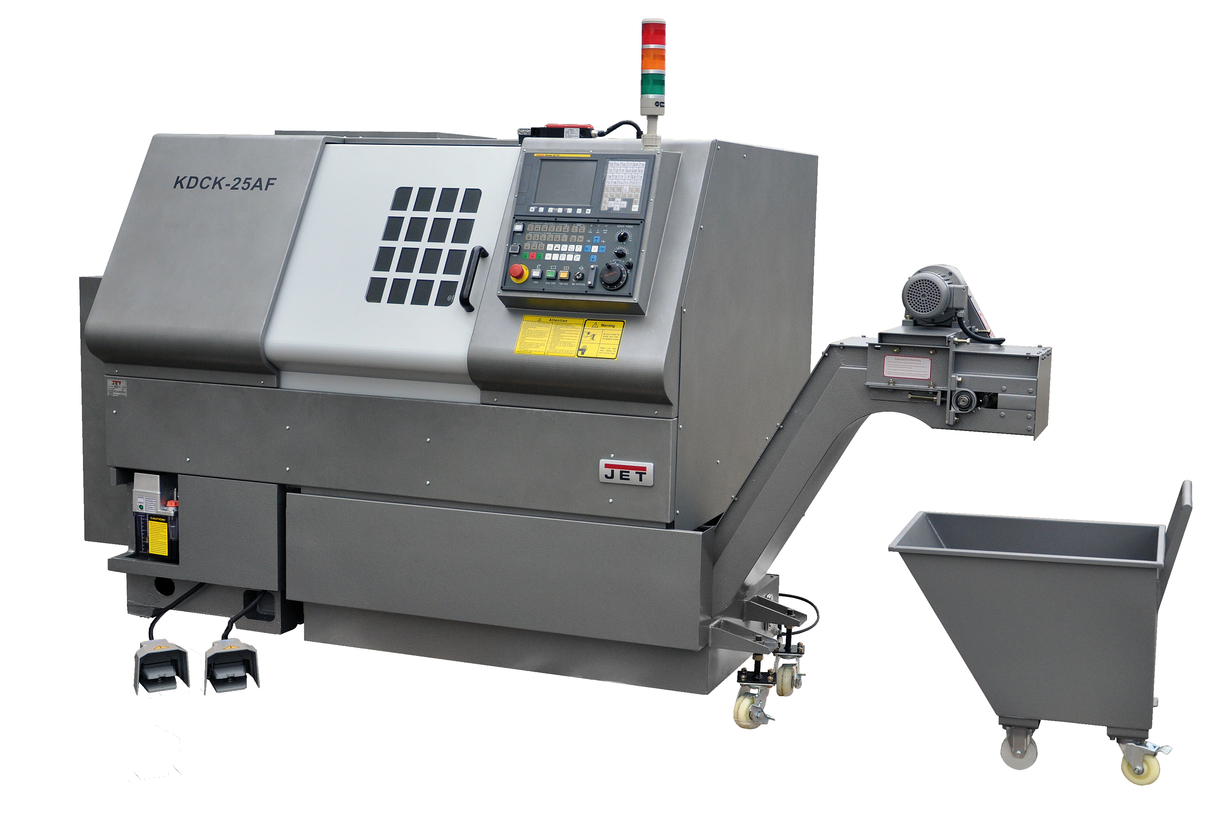 JET KDCK-25AF CNC токарный станок с ЧПУ Siemens 828D (Fanuc 0i)